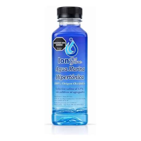 AGUA MARINA HIPERTÓNICA X 500 ML  ION BLUE NATURAL PLUS