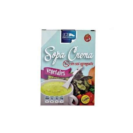 SOPA CREMA VEGETALES SIN SAL 5 SOBRES VEGANO ARGENDIET
