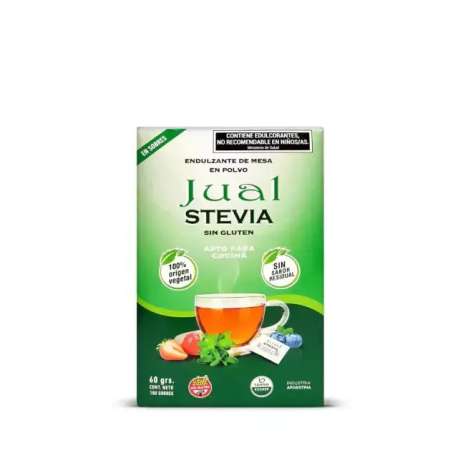 EDULCORANTE STEVIA X 100 SOBRES JUAL
