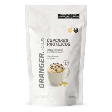 CUPCAKES PROTEICOS VAINILLA LEMON C/CHIPS X 360GR GRANGER