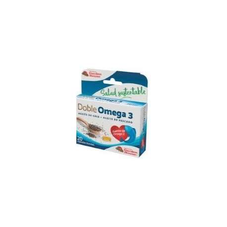 DOBLE OMEGA 3 X 20 CAPS GARDEN HOUSE
