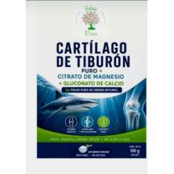 CARTÍLAGO DE TIBURÓN+ CITRATO DE MAGNESIO+ GLUCONATO CALCIO  X 100 GR SALUTIS VITAE