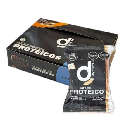ALFAJOR PROTEICO CHOCOLATE X 12 U DOÑA MAGDALENA