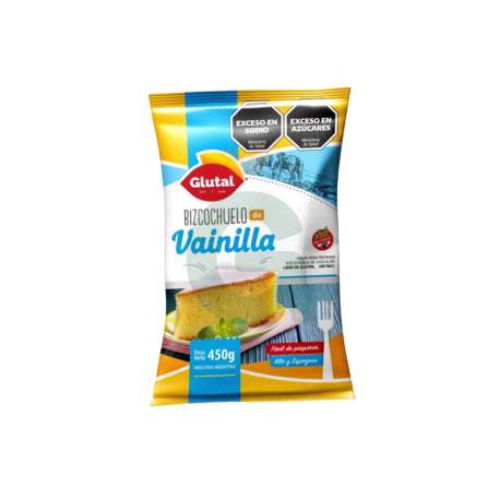 BIZCOCHUELO DE VAINILLA X 450 GR GLUTAL