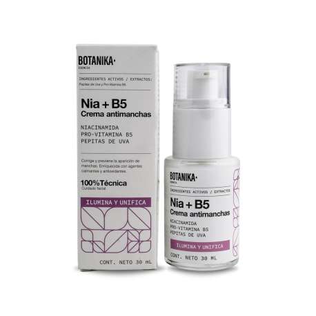 CREMA NIA + B5/ ANTIMANCHAS X 30 ML BOTANIKA-NATIER