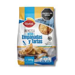DISCOS TARTAS Y EMPANADAS PREMEZCLA X 500 GR GLUTAL