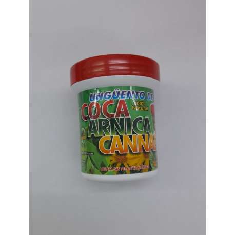 UNGÜENTO DE COCA-ÁRNICA- ACEITE DE CANNABIS X 50 GR IMPORTADOS