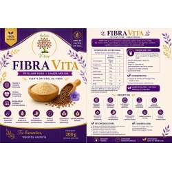FIBRA VITA PSYLLIUM + LINO X 200 GRS. SALUTIS VITAE.