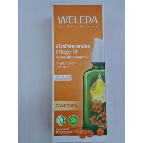 ACEITE CORPORAL ESPINO AMARILLO X 100 ML. WELEDA