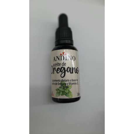 ACEITE DE ORÉGANO ANDINO X 30 CC. PGN.
