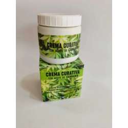 CREMA CURATIVA CON AC. DE CANNABIS X 190 GRS. PRODUCTOS IMPORTADOS.
