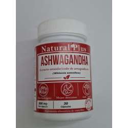 ASHWAGANDHA X 30 CAPS. NATURAL PLUS