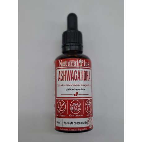 EXTRACTO ASHWAGANDHA X 50 ML. NATURAL PLUS