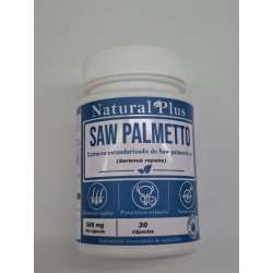 SAW PALMETTO X 30 CAPS. NATURAL PLUS