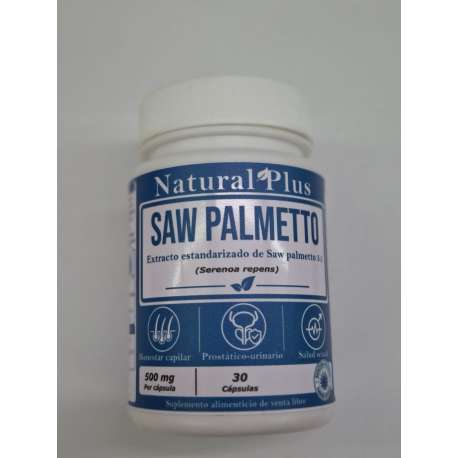 SAW PALMETTO X 30 CAPS. NATURAL PLUS