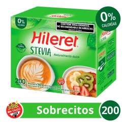 HILERET STEVIA  X 200 SOB. SAN SERVICE.