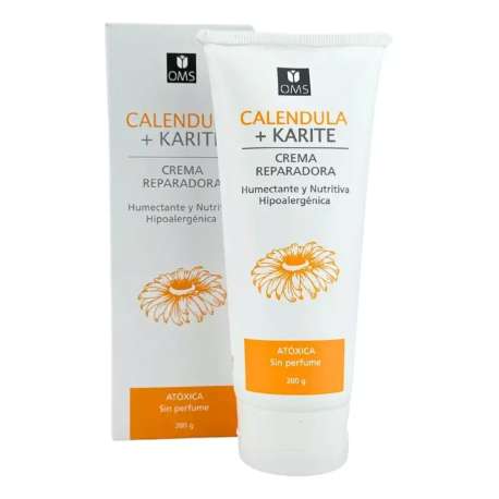CREMA REPARADORA CON CALENDULA Y KARITE X 200 GR