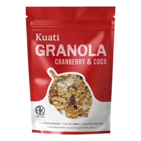 GRANOLA CON ARANDANO Y COCO X 1 KG. KUATI