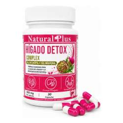 HIGADO DETOX COMPLEX X 30 CAPS. NATURAL PLUS.