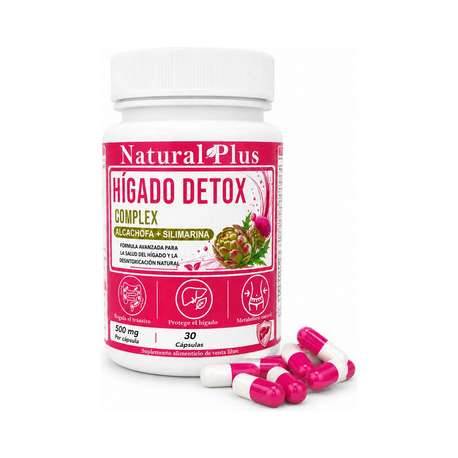 HIGADO DETOX COMPLEX X 30 CAPS. NATURAL PLUS.