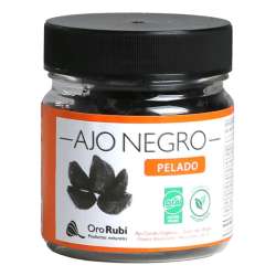 AJO NEGRO PELADO COCIDO ORGANICO X 80 GRS. AJO NEGRO