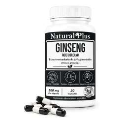 GINSENG ROJO COREANO X 30 CAPS. NATURAL PLUS