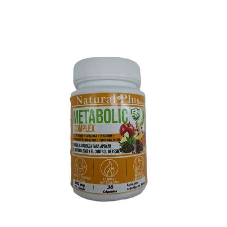 METABOLIC COMPLEX X 30 CAPS. NATURAL PLUS.