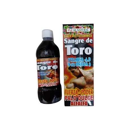 EXTRACTO SANGRE DE TORO X 500 ML. PRODUCTOS IMPORTADOS.